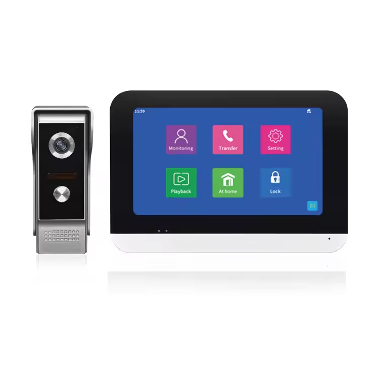Wifi Doorbell With Touch Display Unit