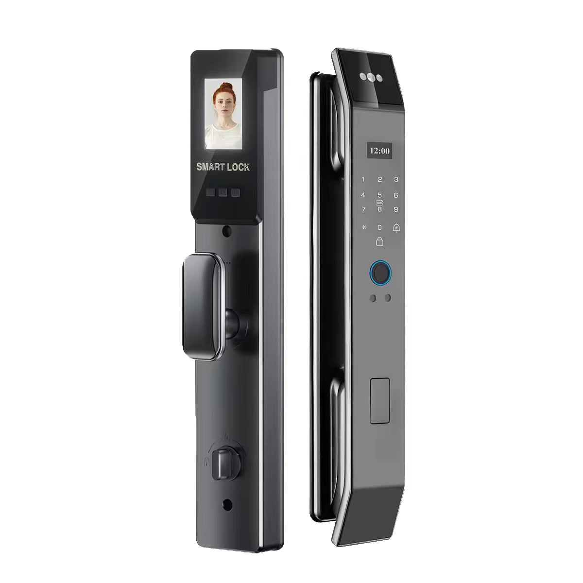 Smart Door Lock Facial Recognition Model with Display